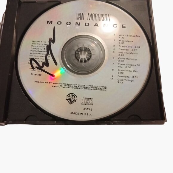 Van Morrison Moondance CD Album Original Vintage 1990s Warner Bros Music - Picture 4 of 5
